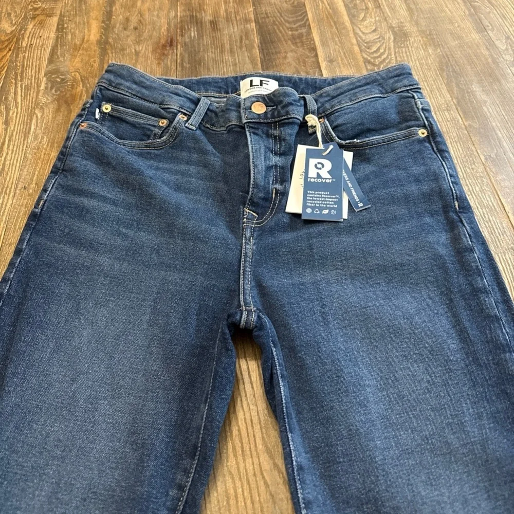 Lovers + Friends Dark Blue Skinny Jeans - Picture 4 of 9